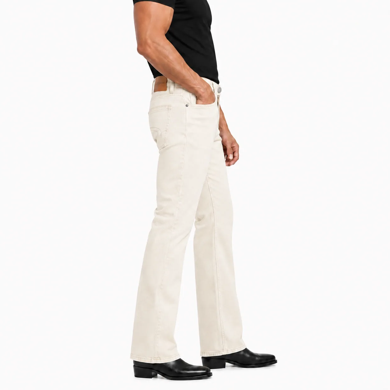 Bootcut Ecru