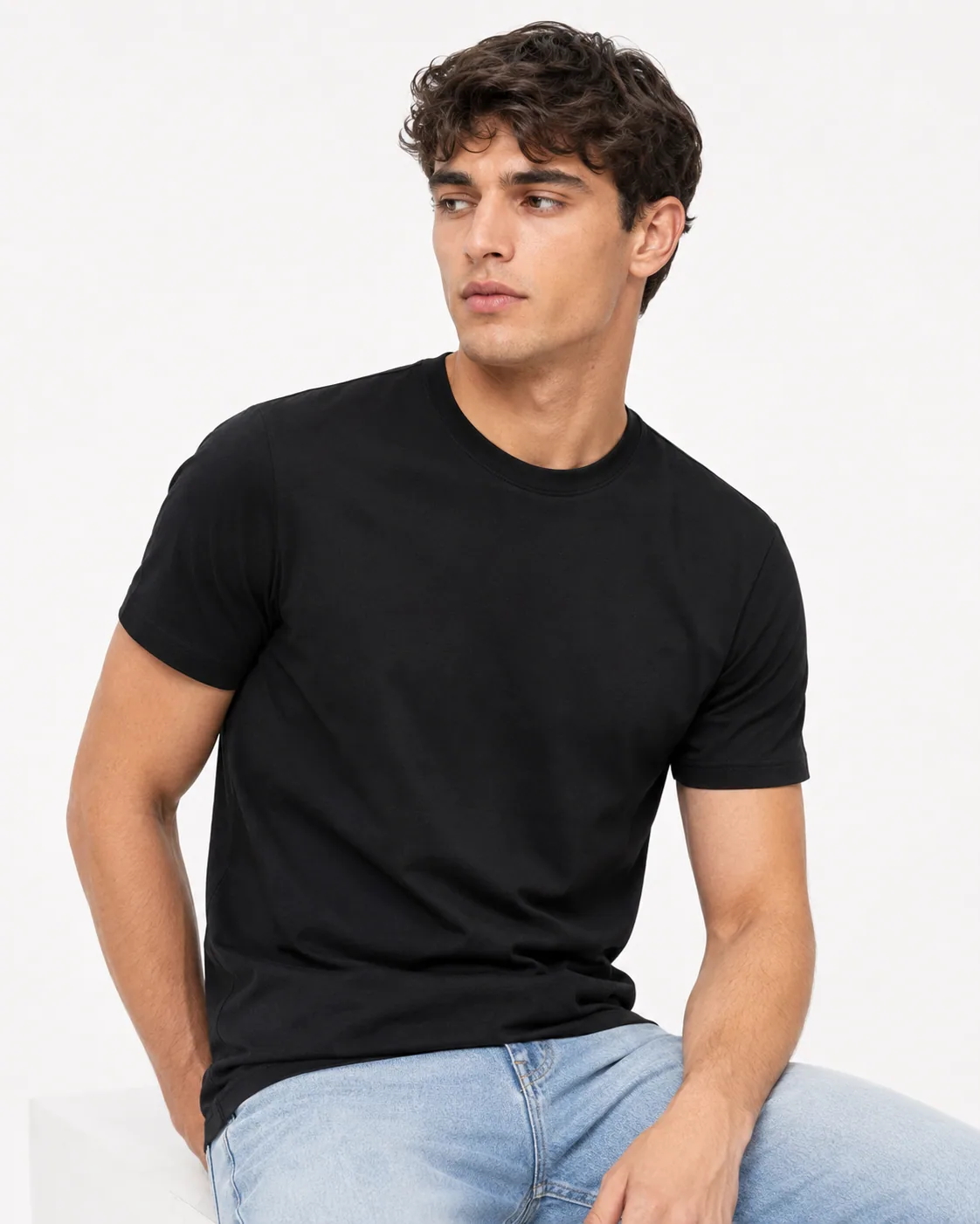 Denvox Essential Black Tee